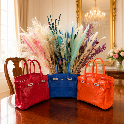 The Belle Romance Sculptural Handbag Vase Collection
