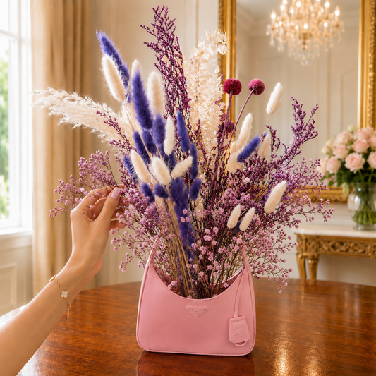 The Aurelia Handbag-Inspired Sculptural Vase