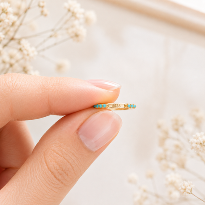Cerceau Turquoise