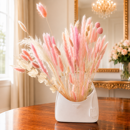 The Aurelia Handbag-Inspired Sculptural Vase