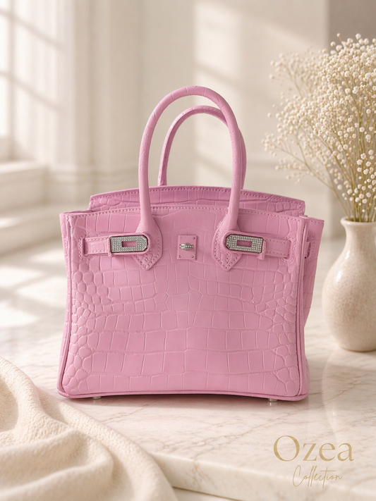 The Blush Pétale Handbag-Inspired Sculptural Vase