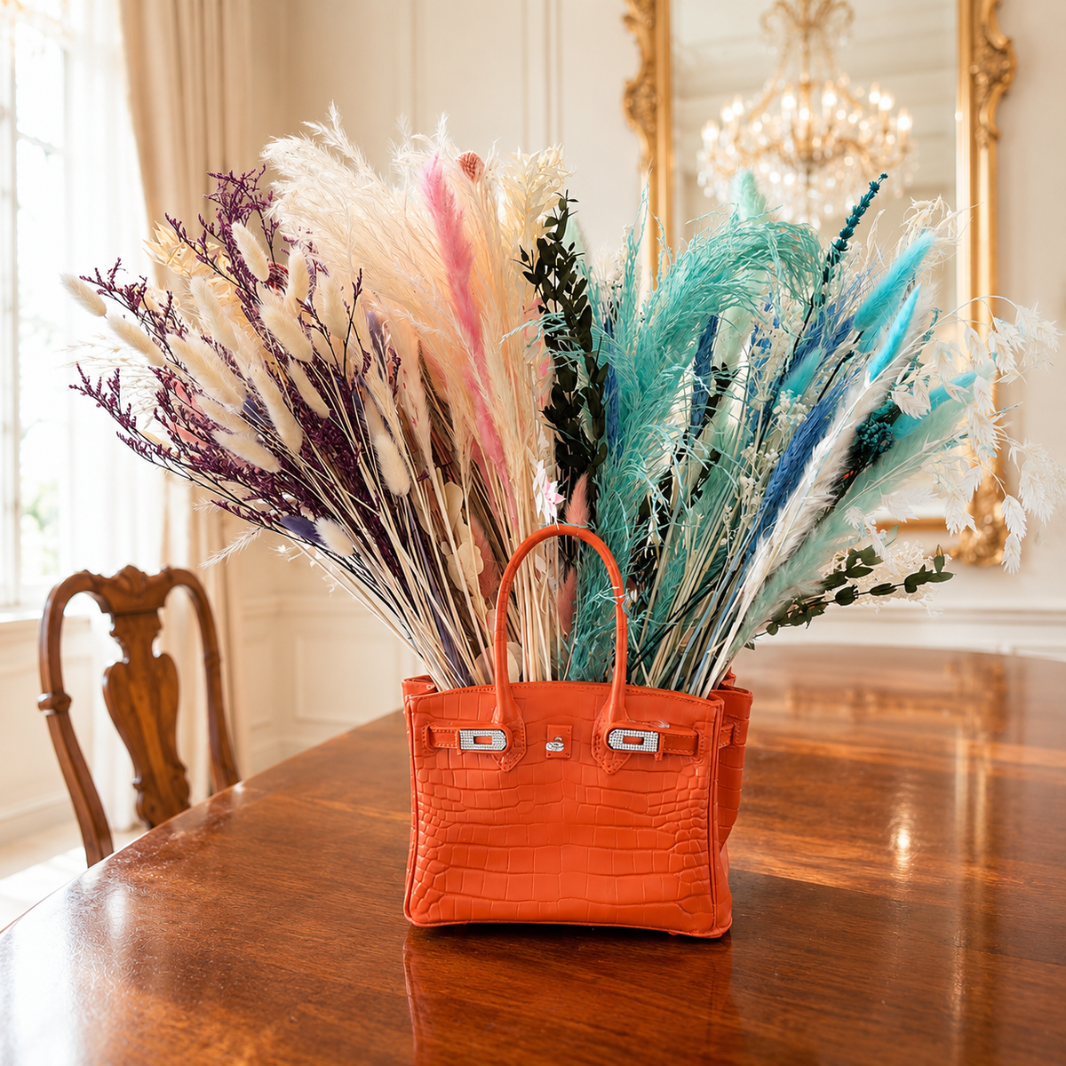 The Belle Romance Sculptural Handbag Vase Collection
